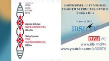  Secţiunea III. SIMPOZIONUL DE ETNOLOGIE: TRADIȚII ȘI PROCESE ETNICE. Ediția a III.