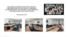 Сonference “The phenomenon of social cohesion in the Republic of Moldova and Ukraine”, 26.09.2023