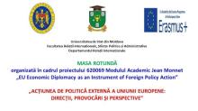Masa Rotundă „Acțiunea de politică externă a UE”, 15.04.2022