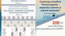 23.06.2022, 9:30 | Sesiunea plenara. Portul popular – expresie a istoriei și culturii neamului.