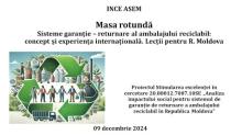 ”Sisteme garanție - returnare al ambalajului reciclabil: concept și experiența internațională”