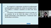 Sectia Pedagogie în învățământul primar